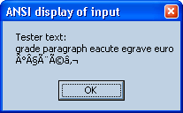 step 1 message box