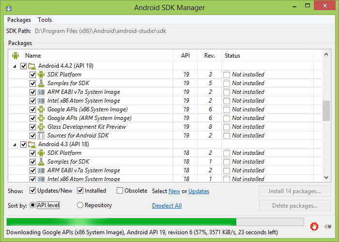 SDK Manager