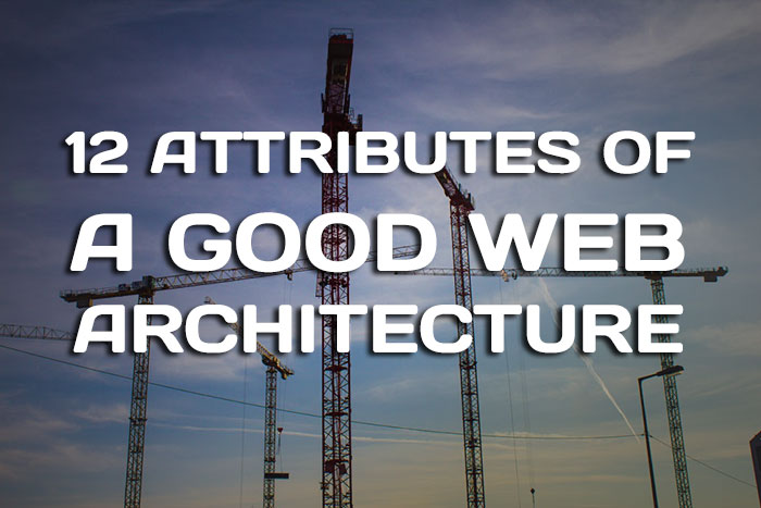 Good-web-architecture