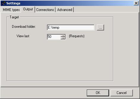 Output Setings