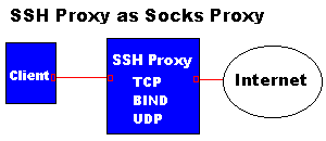 SOCKS Proxy TCP via SHTTP mode  Works as SOCKS Proxy but makes SOCKS 