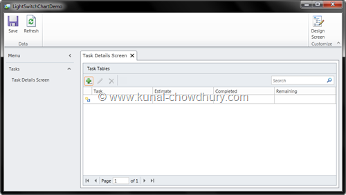8. Initial View of the Demo Application 8. Initial View of the Demo Application