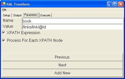 XML Transform App