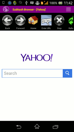 An intent query where you can exclude a package helped build this 'Open in another browser' menu.