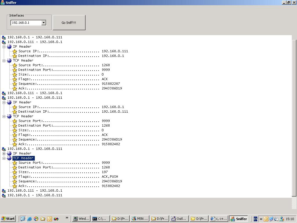 sniffing tool sniffing tool