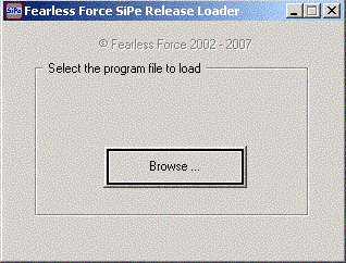 Screenshot of Loader32 Dialog
