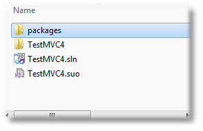 ASP.NET MVC 4 Install using Nuget package - Shemeer NS