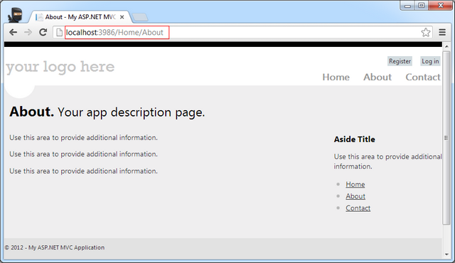 MVC 4 Url routing