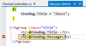 debugging MVC 4 Web Application