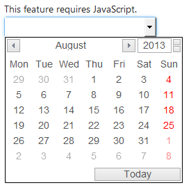 No JavaScript