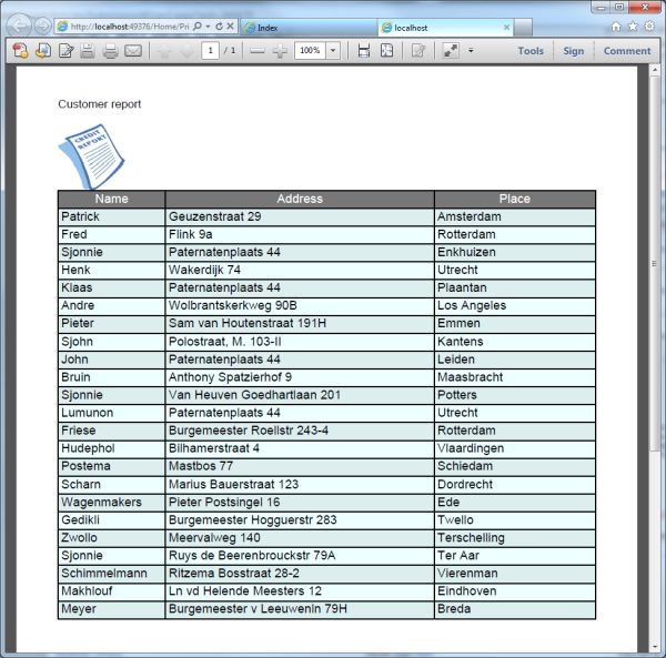 Code To Convert Html Page To Pdf In Asp.Net