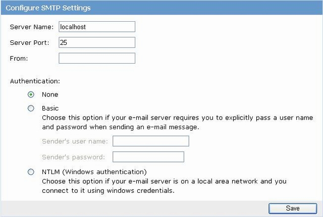 Windows components wizard