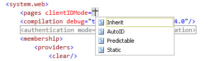 ClientIDMode at Application level