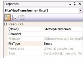 Resource File Type Setting