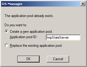 Application Pool Creation