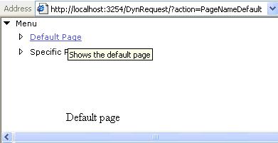 Sample Image of Default Page