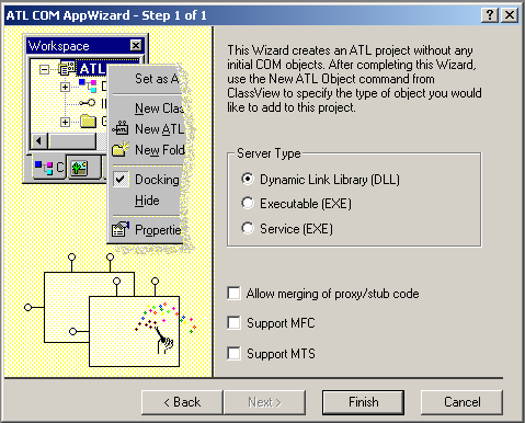 ATL COM AppWizard