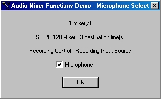 Microphone Select
