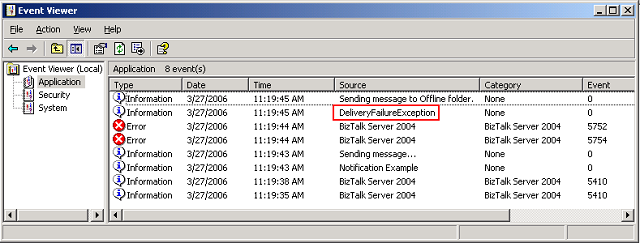 EvtLogNotification