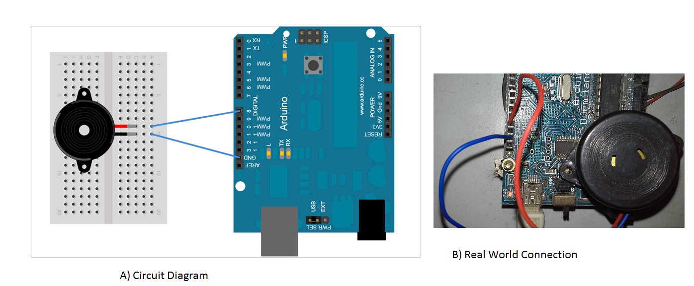 arduino buzzer wiring arduino buzzer wiring
