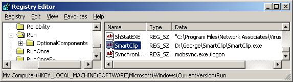 Registry entry