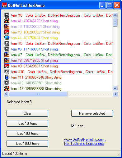 Listbox Images