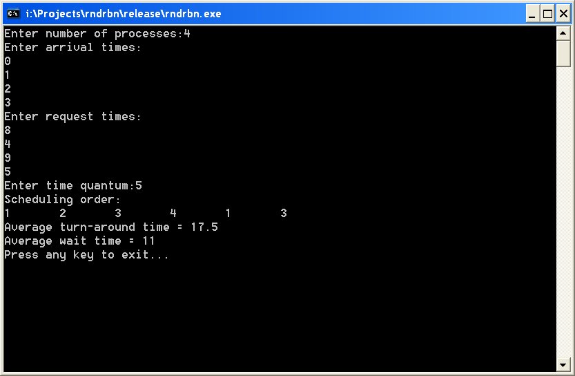 C Program To Implement Round Robin Cpu Scheduling