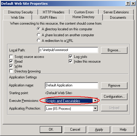 IIS Manager.