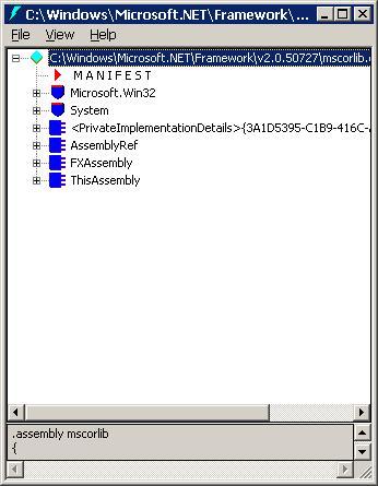 ILDASM + mscorlib_dll ILDASM + mscorlib_dll