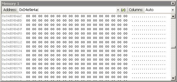 Memory Window Memory Window