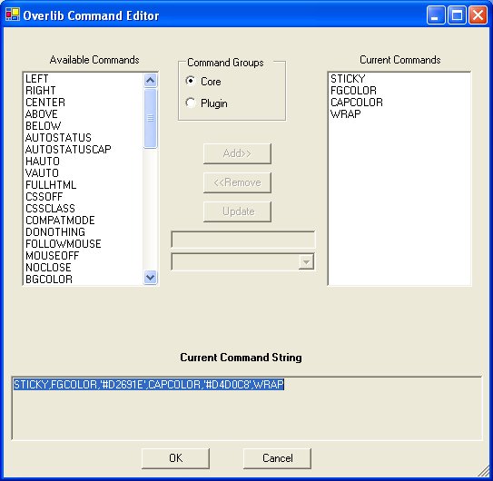 Command Editor