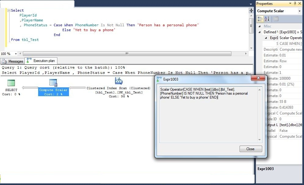 If Else Transact Sql Select Statement