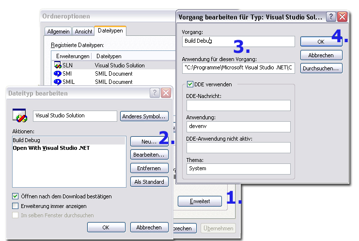 File Extension Dialog