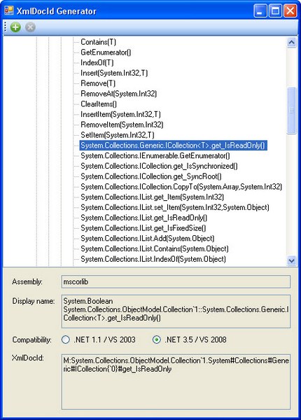 XmlDocId Generator application