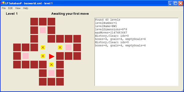 Sample Image (another puzzle, with logging listbox)