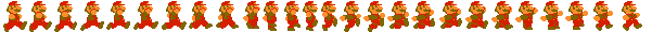 sprite sheet for Mario running