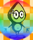 Inspect each pixel in the blended images by moving the mouse over the pictures.