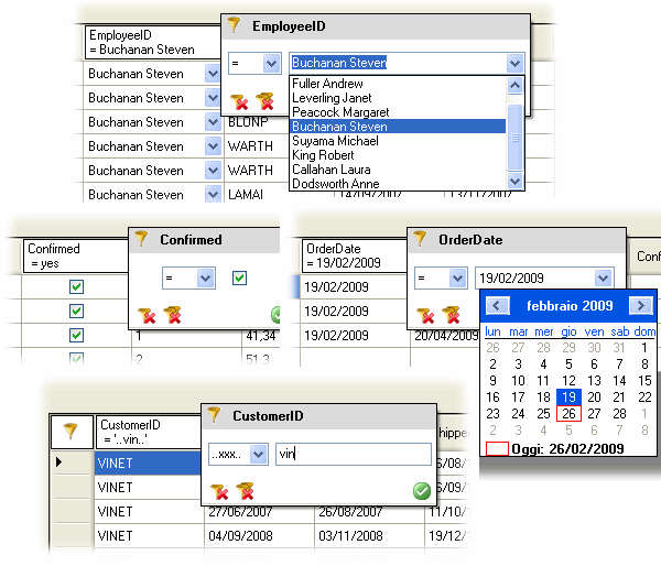 DataGridViewColumnSelector