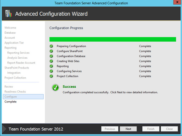 Team Foundation Server 2012 Advanced Configuration