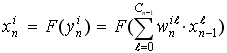 General feed-forward equation