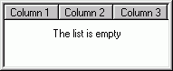 Empty list sample
