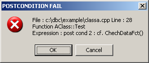 Failure screenshot