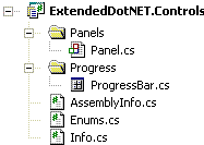 The ExtendedDotNET.Controls namespace