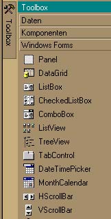 Visual Studio Toolbox