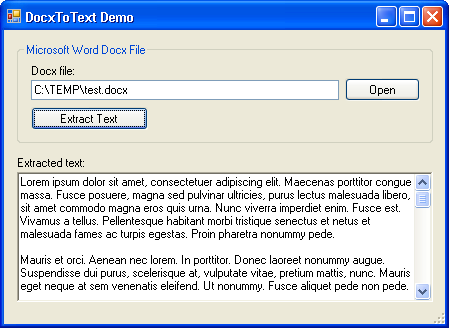 Extract Text From Windows Application