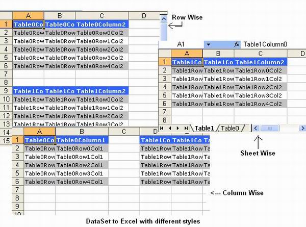 Crystal report export to excel with multiple sheets