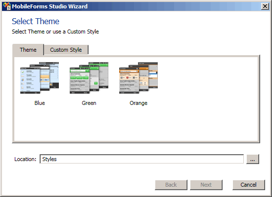 Create new list with wizard
