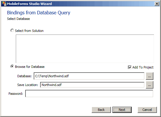 Binding items of row templates to data
