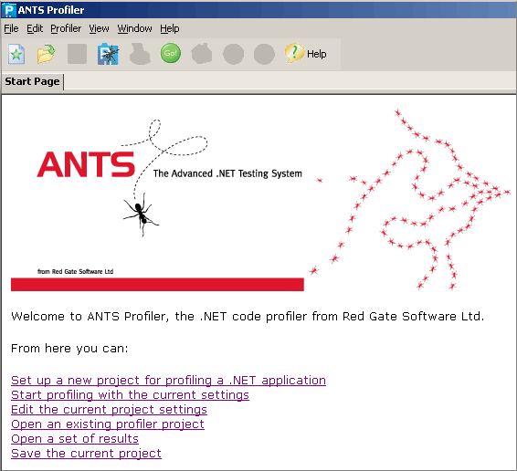are from ANTS Profiler s