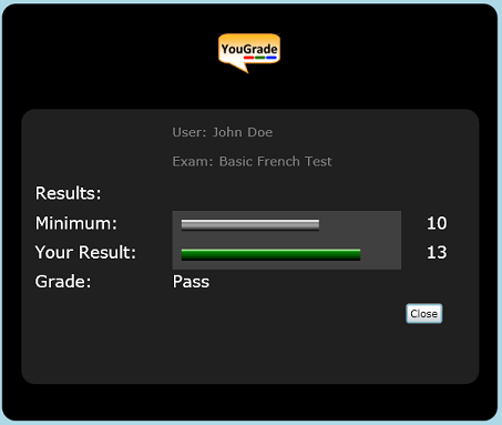 Passing the Test